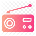 Radio Antenna News Transistor Icon