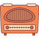 Radio Vintage Radio Radio Fm Icono