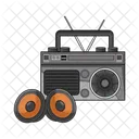 Radio audio speaker  Icon