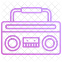 Radio Cassette Cassette Cassette Tape Icon