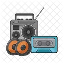 Radio Music Broadcast Icon