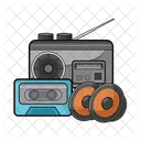 Radio Musica Transmision Icono