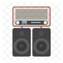Radio Sonido Musica Icono