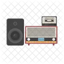 Radio Sonido Musica Icono