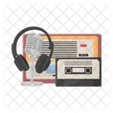 Radio Sonido Musica Icono
