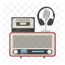 Radio Sonido Musica Icono
