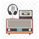 Radio Sonido Musica Icono