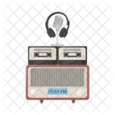Radio Sonido Musica Icono
