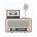 Radio Sonido Musica Icono