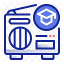 Education Radio Electronic Icon