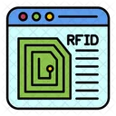 Identification Frequency Rfid Icon