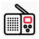 Radio Broadcast Audio Icon
