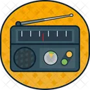 Radio Broadcast Microphone Icon