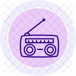 Radio  Icon