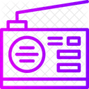 Radio Broadcasting Audio Medium Icon