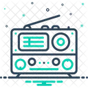 Radio Communication Electronic Icon