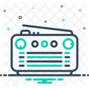 Radio Primitive Antenna Icon
