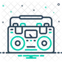 Radio Primitive Portable Icon