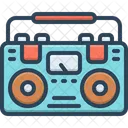 Radio Primitive Portable Icon