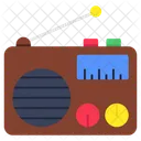 Vintage Tape Recorder Musical Device Radio Icon
