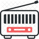 Radio Diffusion Audio Icône