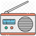 Radio Diffusion Radio Communication Vintage Icône