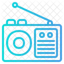 Radio Music Audio Icon
