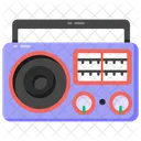 Audio Broadcaster Radio Stereo Icon