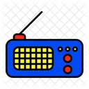 Radio Broadcasting Music Icône