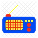 Radio Broadcasting Music Icône
