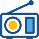 Radio Set Old Icon