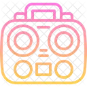 Radio-Kassette  Symbol