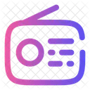 Radio Minimalistic  Icon