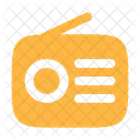 Radio Minimalistic Music Sound Icon