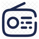 Radio minimalistisch  Symbol