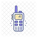 Radio Da Policia Walkie Talkie Telefone Sem Fio Ícone