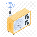 Radio Set Radio Receiver Radio Tape 아이콘