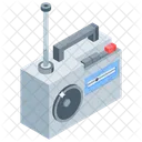 Radio Set Music Set Wireless Radio Icon