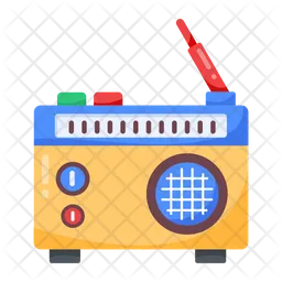 Radio Set  Icon