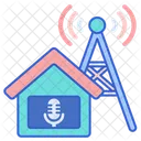 Radio Station Radio Broadcast Icône