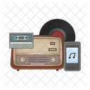 Radio Audio Music Icône