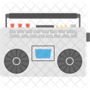 Tape Radio Recorder Icon