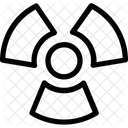 Toxique Radioactif Nucleaire Icône