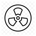 Rayonnement Radioactif Nucleaire Icône