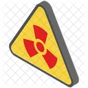 Radioactif Danger Poison Icône