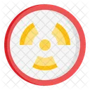 Radioactive Alert Nuclear Icon