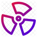 Radioactive Chemical Toxic Icon