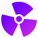 Radioactive Chemical Toxic Icon