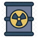 Radioactive Chemical Biohazard Icon