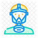 Radioactive Mask Face Icon